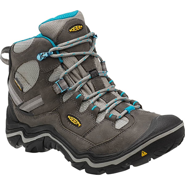 KEEN Women's Durand Mid WP Hiking Boots, Gargoyle