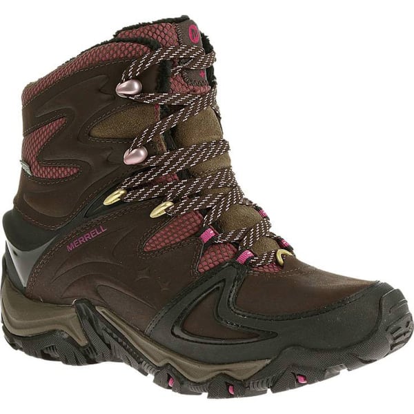 MERRELL Women's Polarand 8 WP Winter Hiking Boots, Espresso