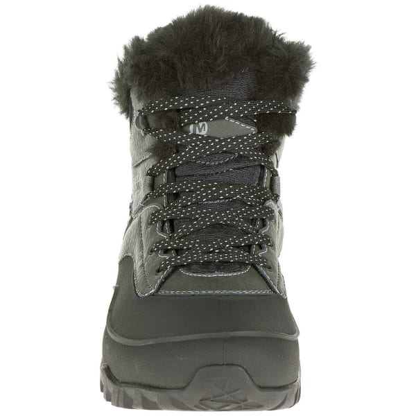 MERRELL Women's Fluorecein Shell 6 Waterproof Winter Boots, Black