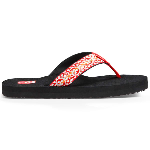 TEVA Women's Mush II Flip-Flops, Companera Red