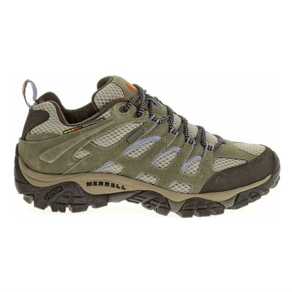 MERRELL Women's Moab WP Hiking Shoes, Dusty Olive - Eastern Mountain Sports