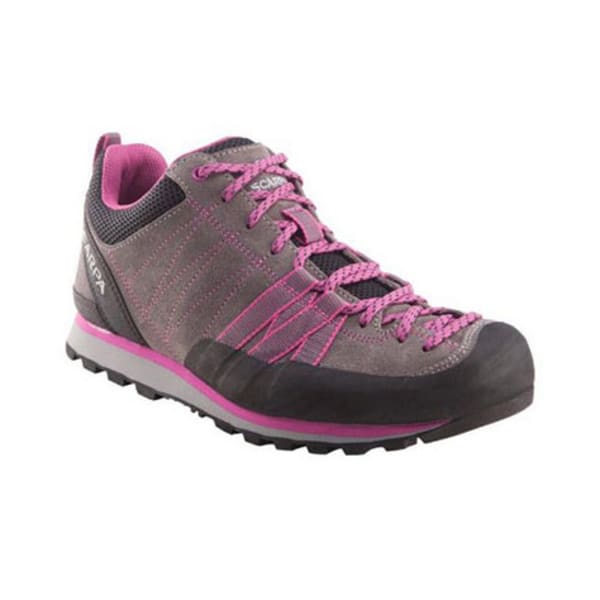 SCARPA Women's Crux Hiking Shoes, Mid Grey/Dahlia