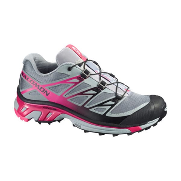 SALOMON Women's XT Wings 3 Trail Running Shoes, Pearl Grey/Hot Pink -  Eastern Mountain Sports