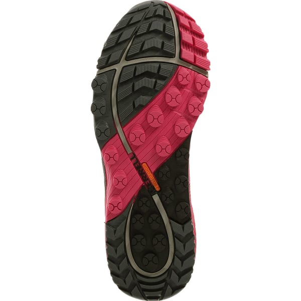 MERRELL Women's All Out Charge Running Shoes, Black/Geranium