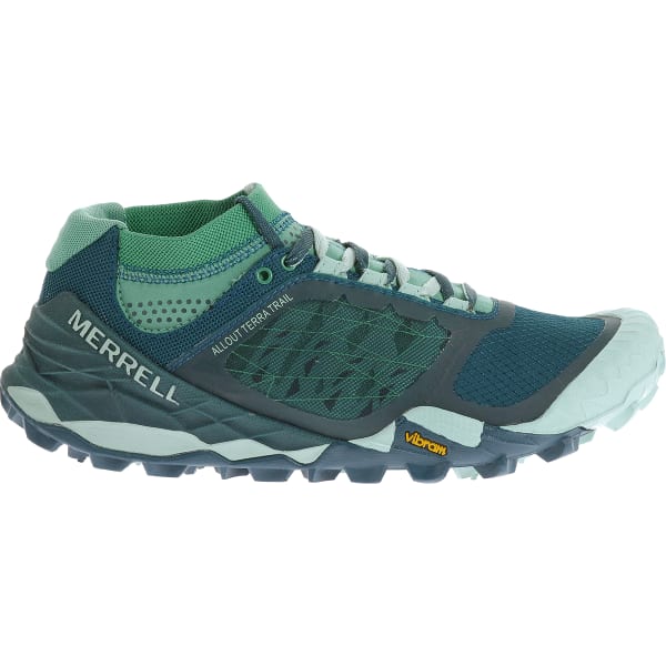 MERRELL Women's All Out Terra Trail Running Shoes, Blue/Aqua