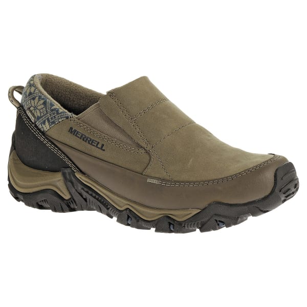 MERRELL Women's Polarand Rove Moc Waterproof Winter Shoes, Boulder