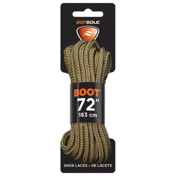 SOF SOLE 72 in. Laces, Light Brown