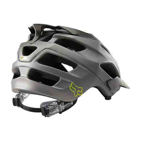 FOX RACING Flux Bike Helmet, Titanium