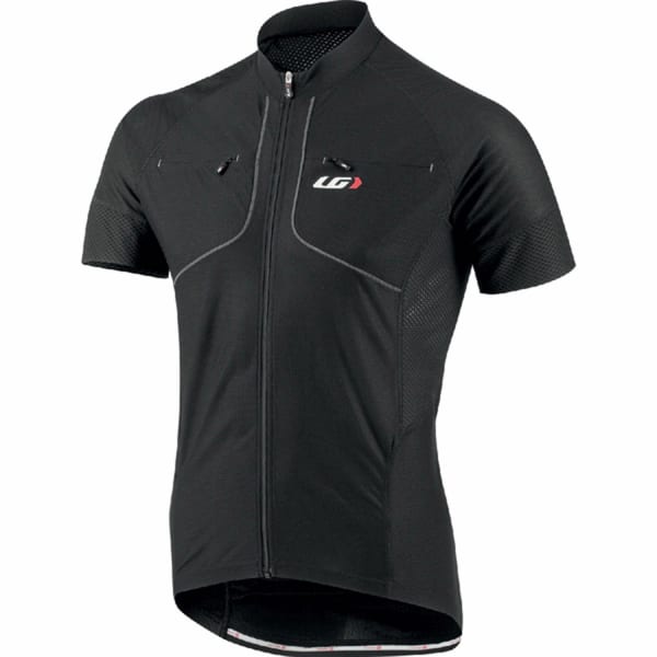 LOUIS GARNEAU Men's Evans GT Bike Jersey, Black