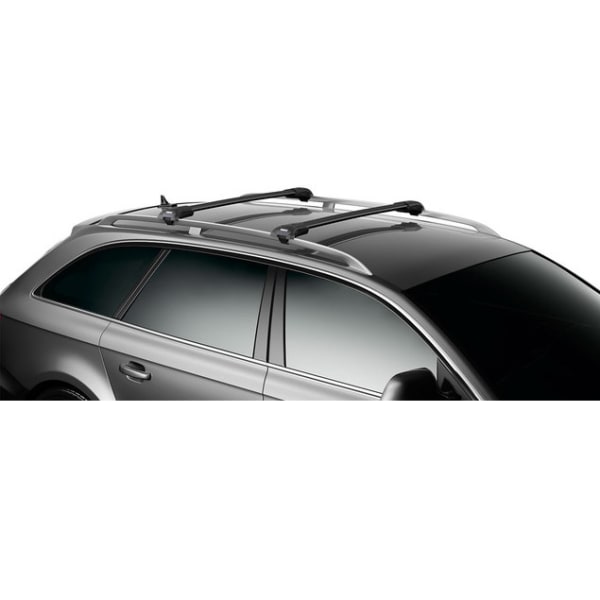 THULE Aeroblade Edge 7502B Raised Rail, Medium Black (1 Bar)