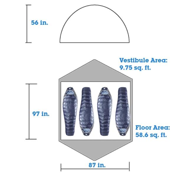 EMS Sunapee 4 Tent