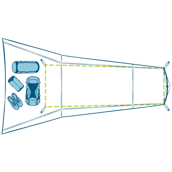 SIERRA DESIGNS Tensegrity 1 FL Tent