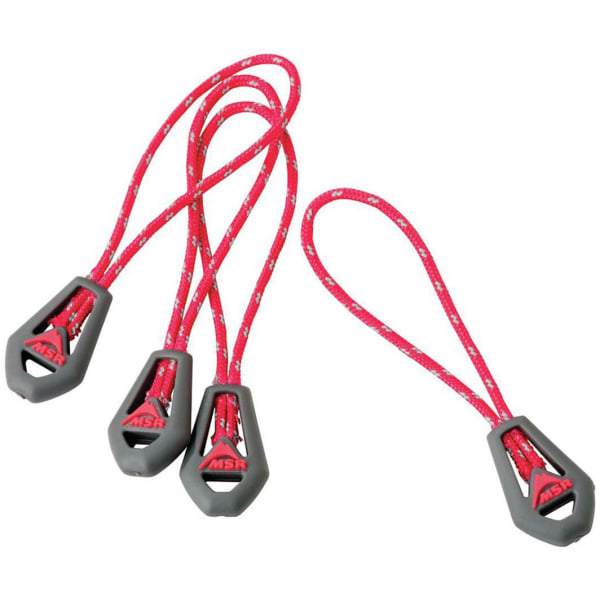 MSR Universal Reflective Zipper Pulls, 4-Pack