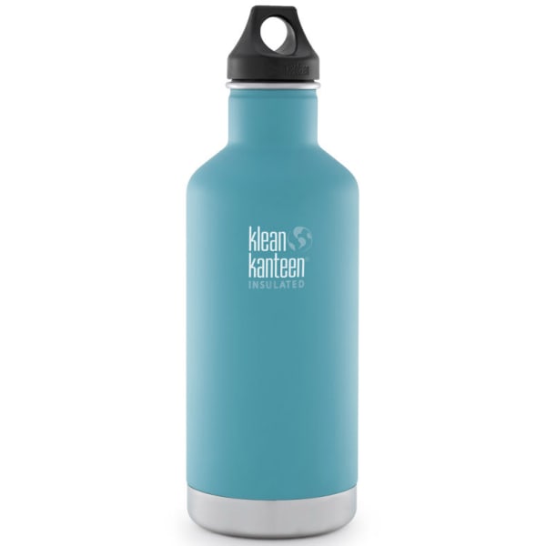 KLEAN KANTEEN Insulated 32 oz Water Bottle, Light Blue