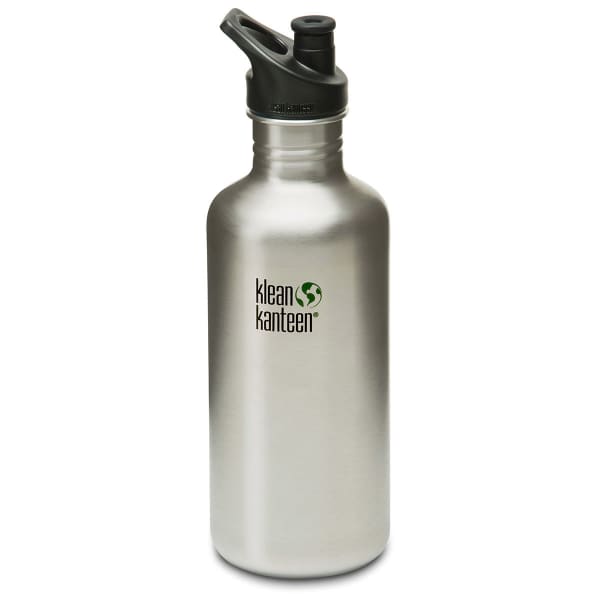 KLEAN KANTEEN Stainless Steel Sport Cap Bottle, 40 oz.