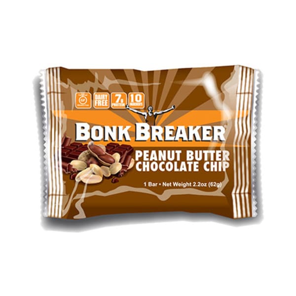 BONK BREAKER Peanut Butter and Chocolate Chip Energy Bar