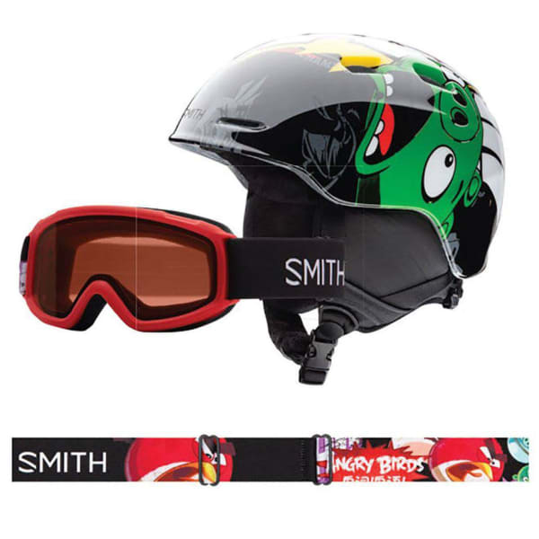 SMITH Kid's Zoom Helmet-Sidekick Goggles Combo