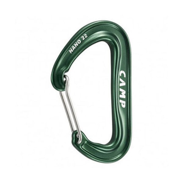 CAMP Nano 22 Carabiner, Green