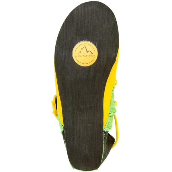 LA SPORTIVA Kids' Stickit Climbing Shoes, Green/Yellow