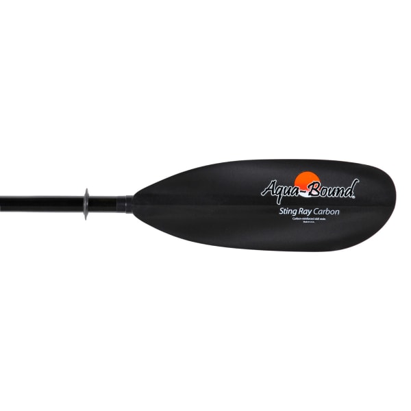 AQUA-BOUND Sting Ray Carbon Kayak Paddle, 2-Piece, Posi-Lok