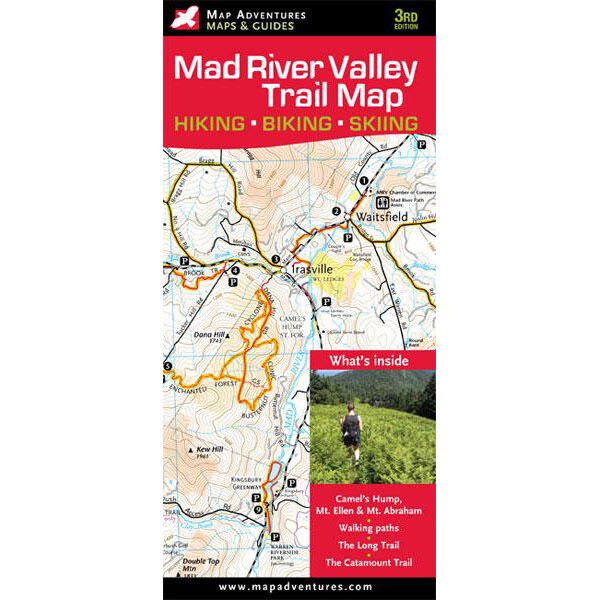 MAPS Mad River Snowshoe Trails Map