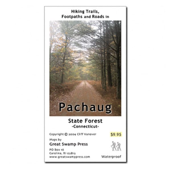 Pachaug State Forest Trail Map, CT