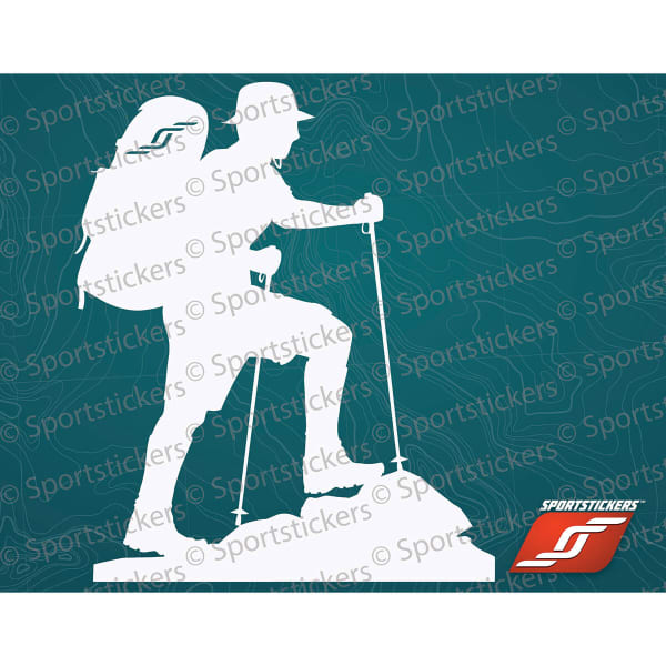 SPORTSTICKERS Trekker, White