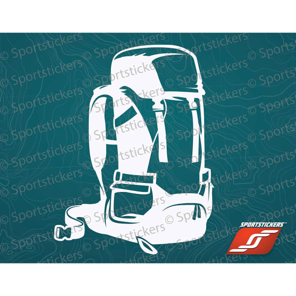 SPORTSTICKERS 55 L Backpack, White