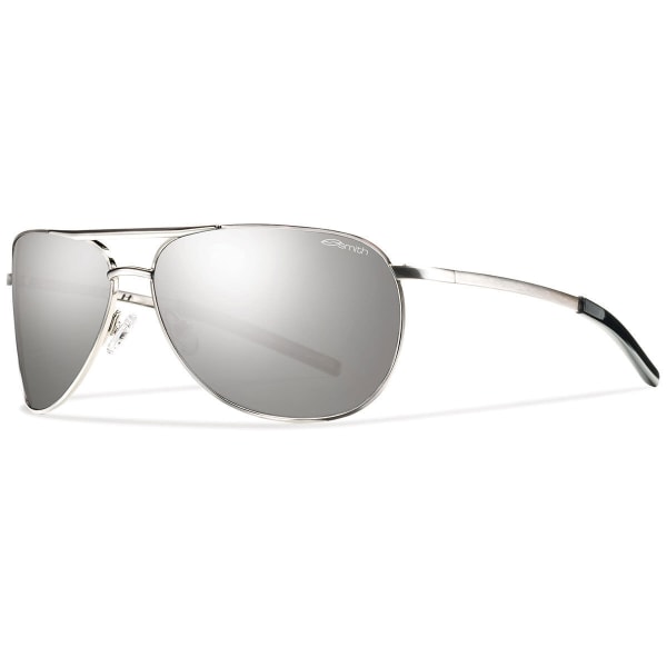 SMITH Serpico Slim Polarized Sunglasses, Silver