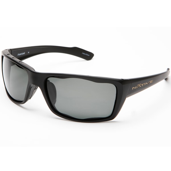 NATIVE EYEWEAR Wazee Polarized Sunglasses, Asphalt