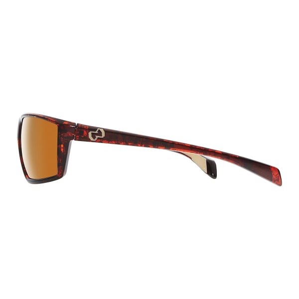 NATIVE EYEWEAR Sidecar Reflex Polarized Sunglasses, Maple Tort