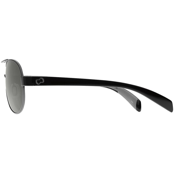 NATIVE EYEWEAR Haskill Polarized Sunglasses, Gunmetal/Iron