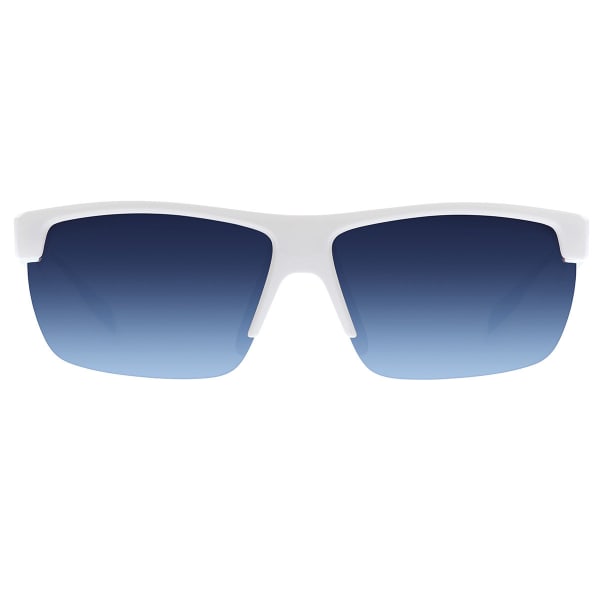 NATIVE EYEWEAR Linville Sunglasses, Snow/Blue Reflex