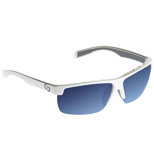 NATIVE EYEWEAR Linville Sunglasses, Snow/Blue Reflex