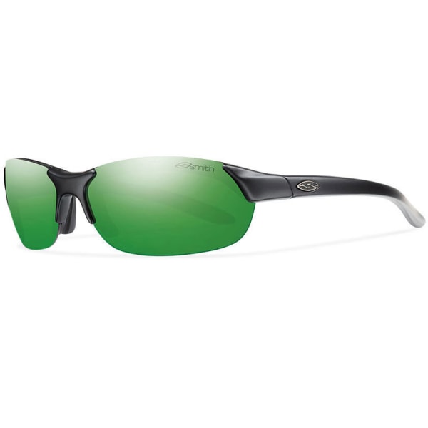 SMITH Parallel Sunglasses, Matte Black/Green SOL