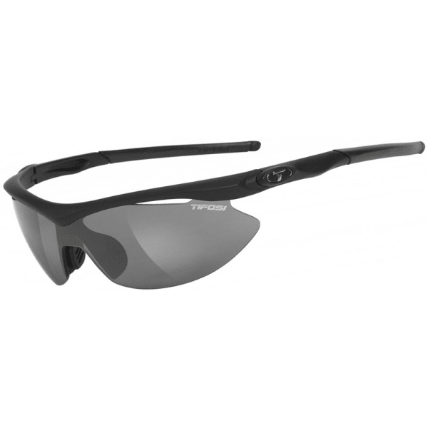 TIFOSI Slip Sunglasses, Carbon/High Speed Red