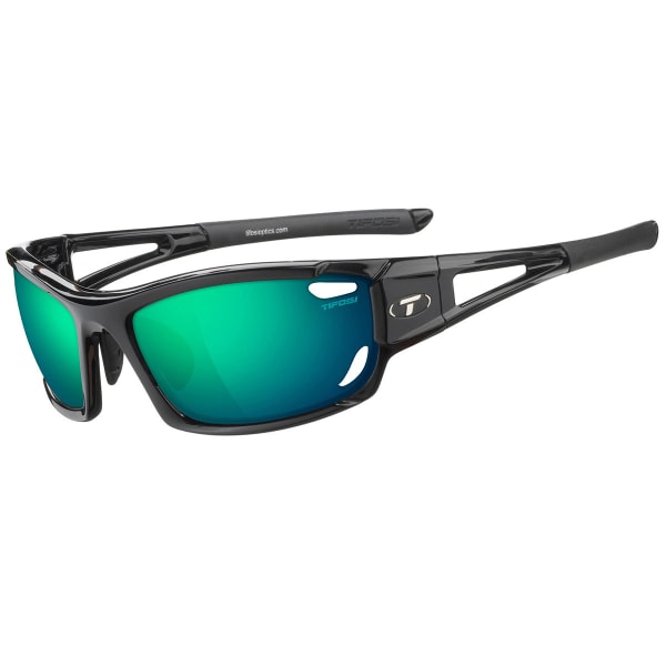 TIFOSI Dolomite 2.0 Sunglasses, Gloss Black/Green