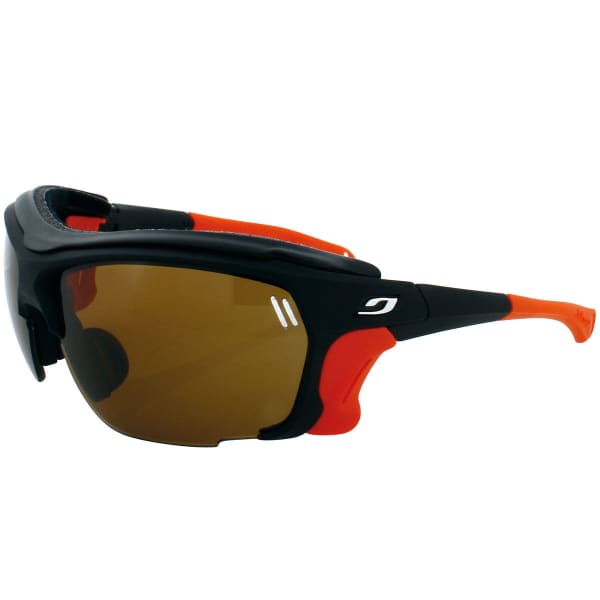 JULBO Trek Camel Sunglasses, Black/Orange