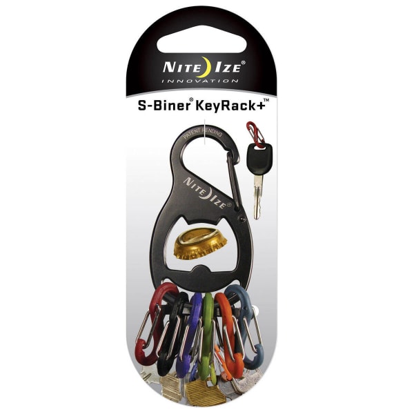 NITE IZE S-Biner KeyRack+ Bottle Opener