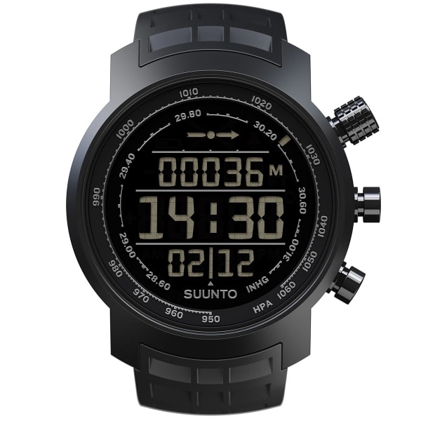 SUUNTO Elementum Terra Watch, Black Rubber