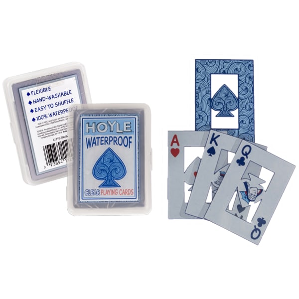 HOYLE Clear Poker Cards