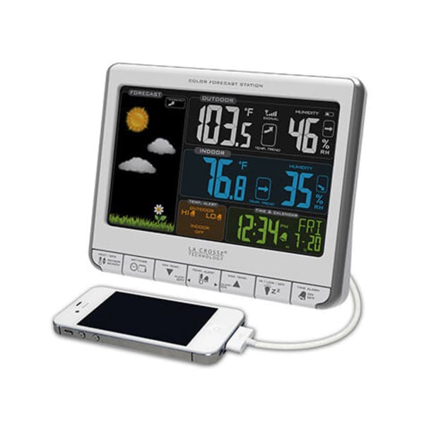 LA CROSSE Wireless Color Weather Station