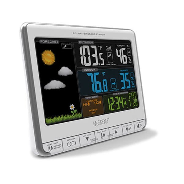 LA CROSSE Wireless Color Weather Station