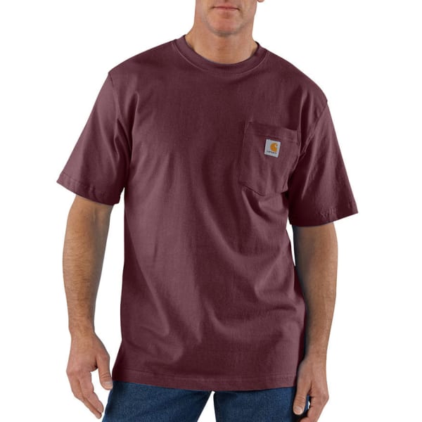 CARHARTT Men's K87 Loose Fit Heavyweight Short-Sleeve Pocket Tee ...