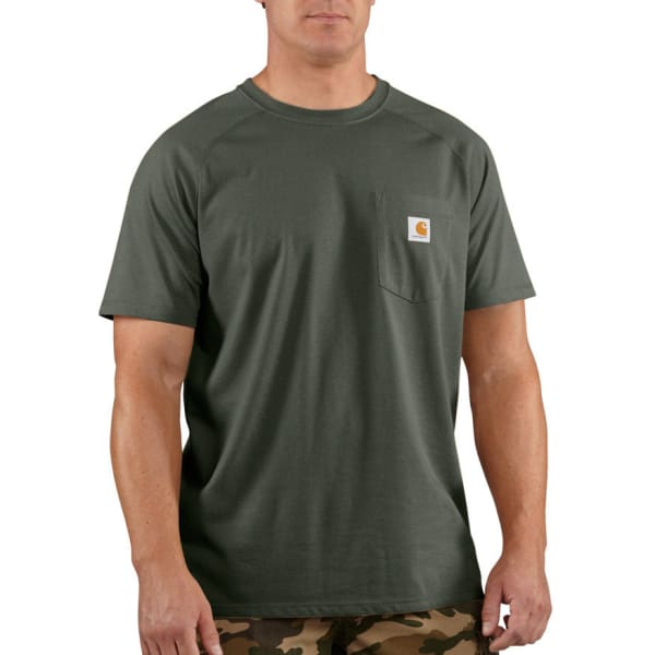 CARHARTT Men's Force Relaxed Fit Midweight Short-Sleeve Pocket T-Shirt