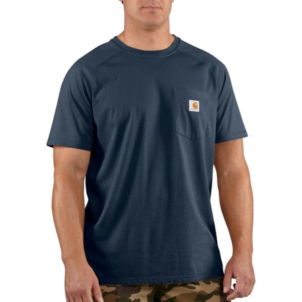 CARHARTT Men's Force Relaxed Fit Midweight Short-Sleeve Pocket T-Shirt