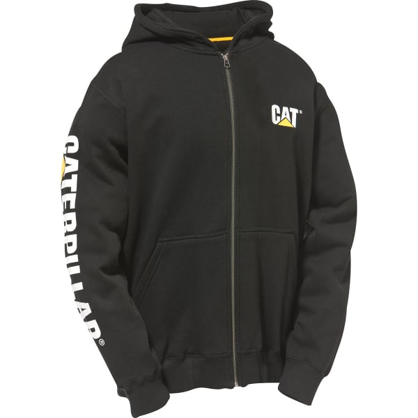 CATERPILLAR Men's Banner Sleeve Full-Zip Hoodie