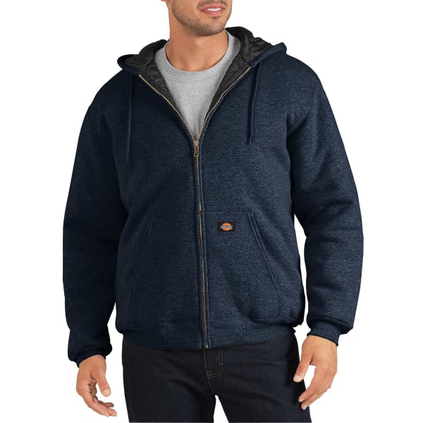 DICKIES Men's Heavyweight Quilted Fleece Hoodie