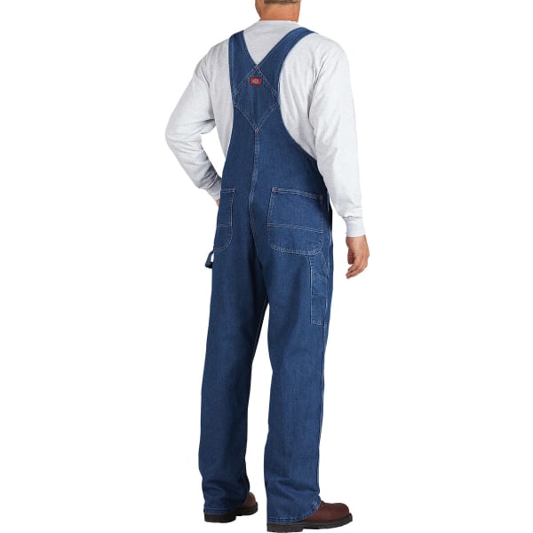 DICKIES Men's Stonewashed Indigo Bib Overall