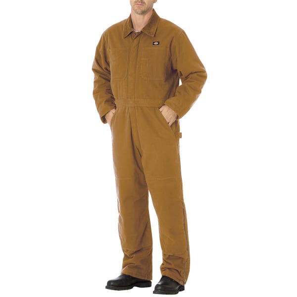 DICKIES Men's Sanded Duck Insulated Coveralls